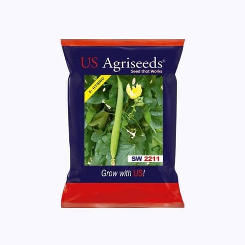 US Agriseeds SW 2211 Sponge Gourd Seeds - 10 gm