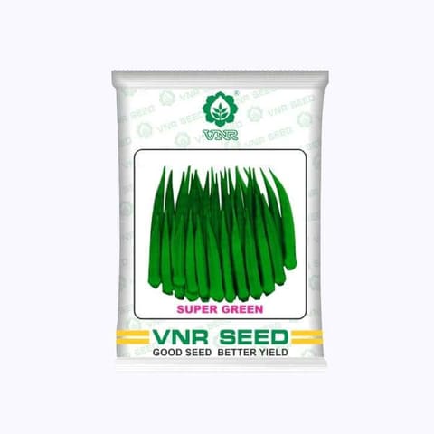 VNR Super Green Okra Seeds