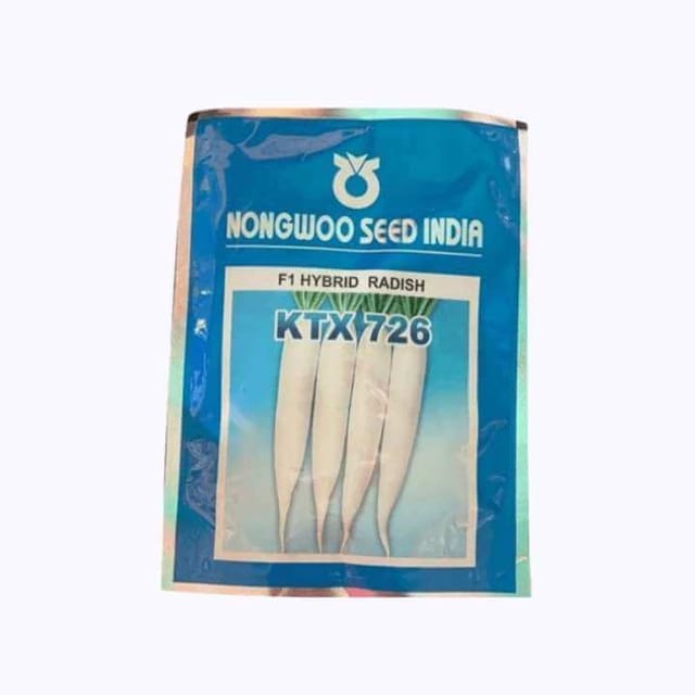 Nongwoo KTX 726 Radish Seeds - 100 gm