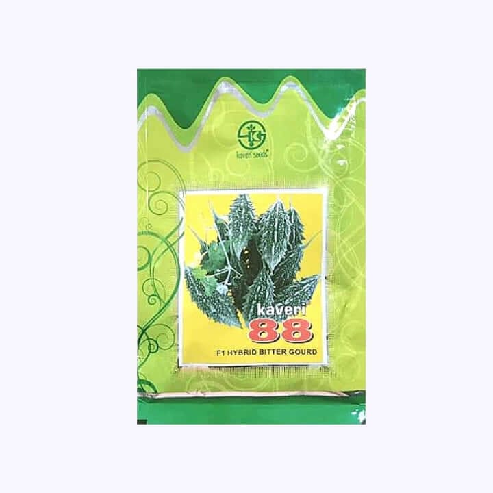 Kaveri 88 F1 Hybrid Bitter Gourd Seeds - 10 gm