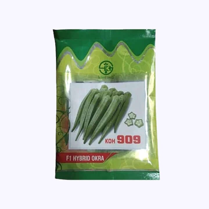 Kaveri KOH 909 Okra Seeds - 100 gm