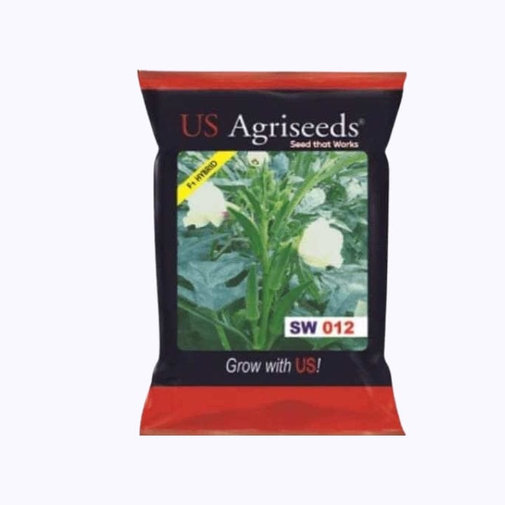 US Agriseeds SW 012 F1 Hybrid Okra Seeds