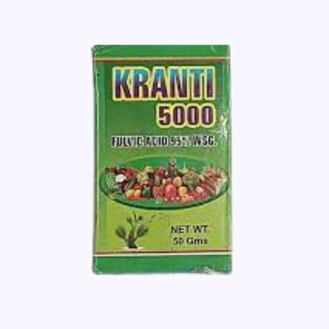 Vanya Kranti 5000 ( Fulvic Acid 95%) Plant Growth Promoter