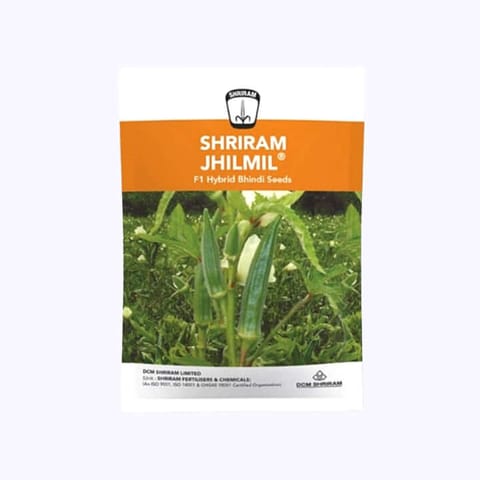 Shriram Jhilmil F1 Hybrid Okra Seeds