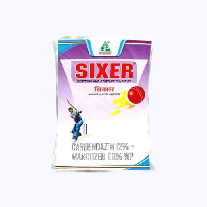 Dhanuka Sixer Carbendazim 12 % + Mancozeb 63 % WP Fungicide