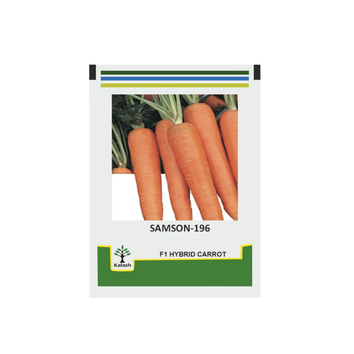 Kalash Orange Carrot Samson-196 Seeds