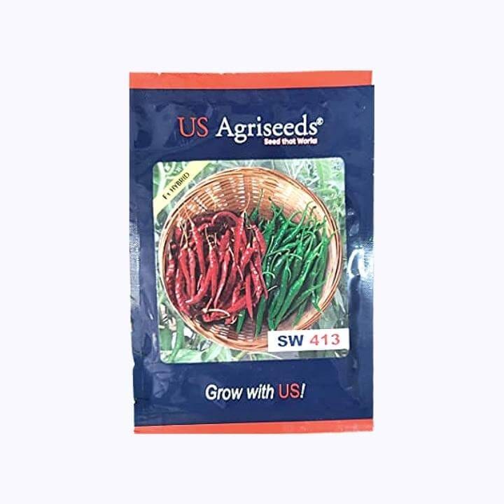 US Agriseeds SW 413 Chilli Seeds