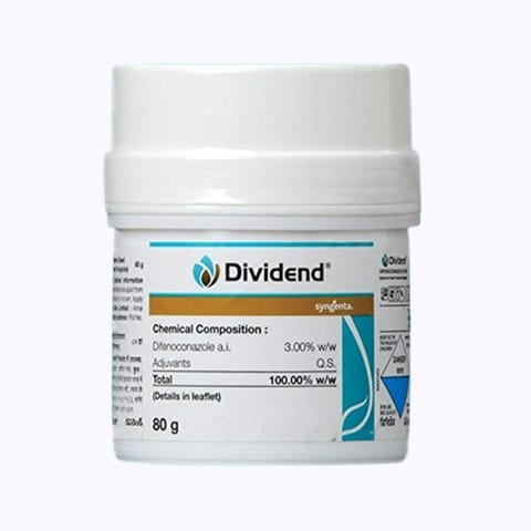 सिंजेन्टा डिविडेंड कीटनाशक - डाइफेनोकोनाज़ोल (3% WS)