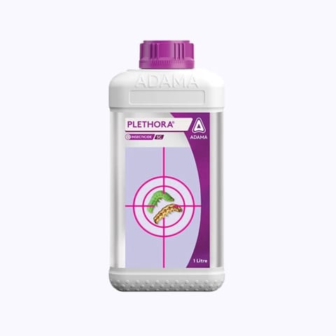 एडामा प्लेथोरा कीटनाशक - नोवलूरोन 5.25% + इंडोक्साकार्ब 4.5% w/w SC