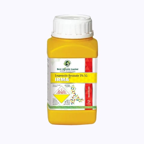 Best Agrolife Irma Emamectin Benzoate 5% SG Insecticide