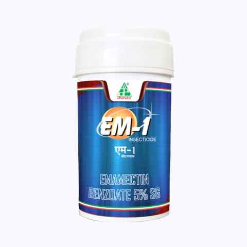 Dhanuka EM-1 Emamectin Benzoate 5% SG Insecticide