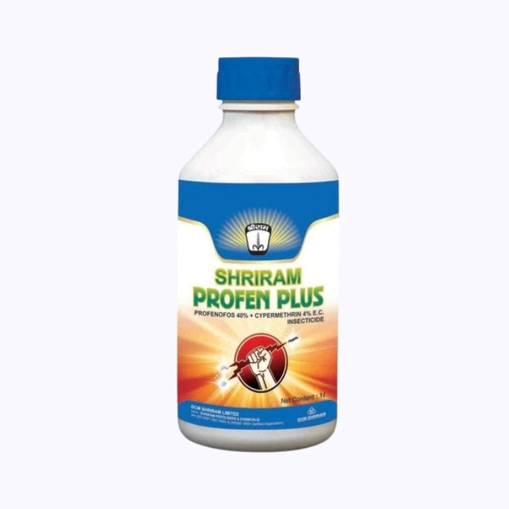 Shriram Profen Plus Profenophos 40% and 4% Cypermethrin EC Insecticide