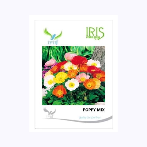 Iris Poppy Mix Flower Seeds