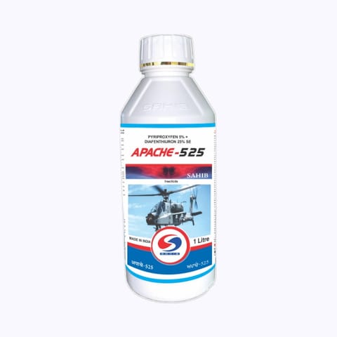 Sahib Apache-525 Insecticide - Pyriproxyfen 5% + Diafenthiuron 25% SE