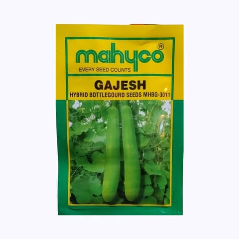 Mahyco Gajesh MHBG-3011 Bottle Gourd Seeds