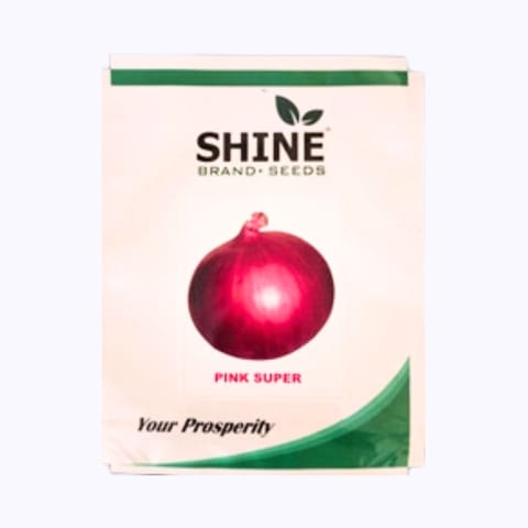 Shine Pink Super Onion Seeds