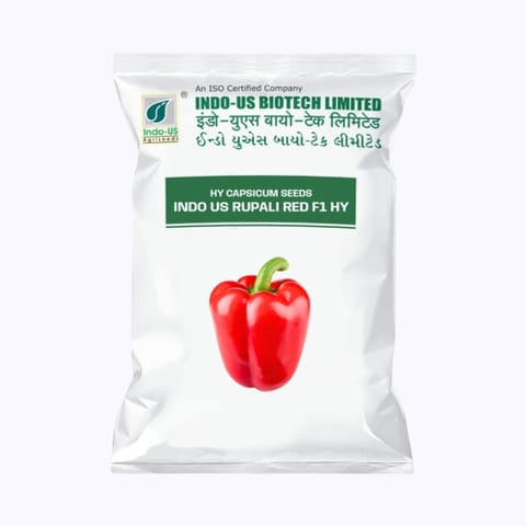 Indo-Us Rupali Red Capsicum Seeds