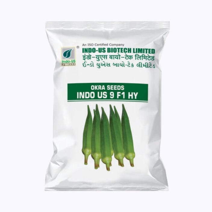 Indo-Us 9 Okra (Bhindi) Seeds