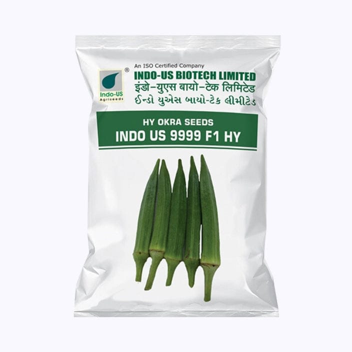 Indo-Us 9999 Okra (Bhindi) Seeds