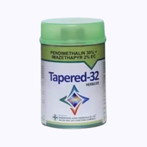 पीआई टेपर्ड-32 हर्बिसाइड - पेंडीमेथालिन 30% + इमेजेथापायर 2% ईसी