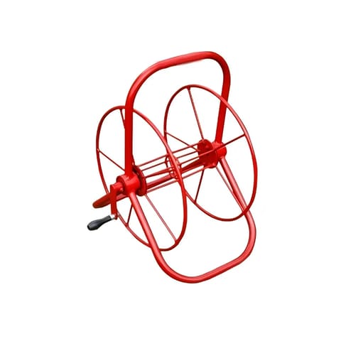 Heavy Duty Metal Body Hose Reel Stand for Holding Pipe(Size - 150 Meters)
