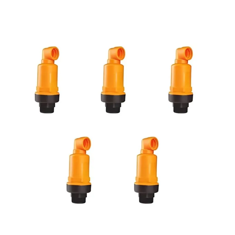 JB Combination Air and Vacuum Release Valve with 1 inch (2.54 cm) Male BSP Threads Used in Irrigation (Pack Of 5)
