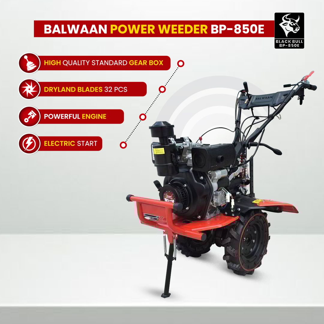 बलवान BP 850e पावर वीडर - (इलेक्ट्रिक स्टार्ट) (डीज़ल)
