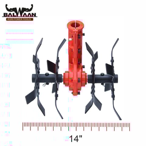Balwaan Tiller Attachment S Type 26MM or 28MM (Black)