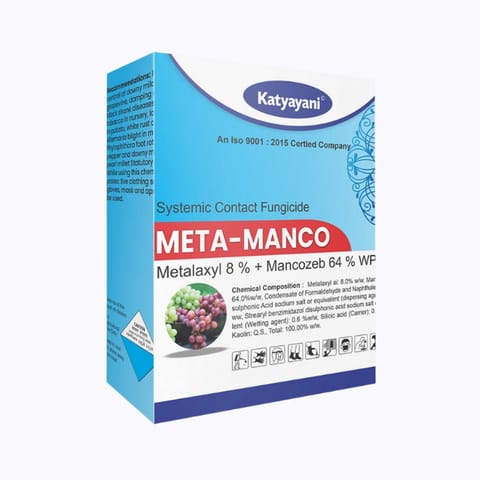 Katyayani Meta Manco Fungicide- Metalaxyl 8 % + Mancozeb 64 % wp