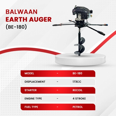 Balwaan Earth Auger (2 men) BE-180 (Without Bit)