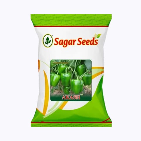 సాగర్ ఆకాష్ F1 క్యాప్సికమ్ (10గ్రా)