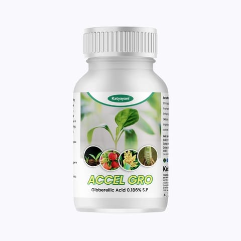Katyayani Accel gro | Gibberellic Acid 0.186% S.P | Plant Growth Regulator