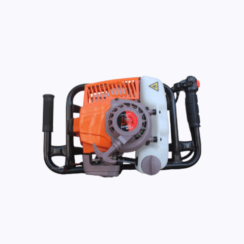 Double Wolf 68CC Earth Auger Double Handle with Heavy Frame
