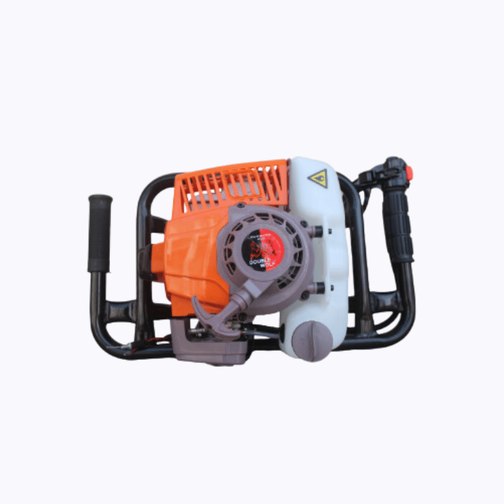 Double Wolf 68CC Earth Auger Double Handle with Heavy Frame