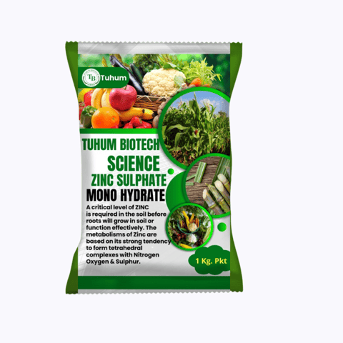 Tuhum Biotech Zinc Sulphate Mono Hydrate Bio Fertilizer