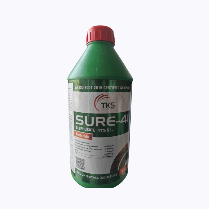 Tks Sure 41 Glyphosate 41% SL Herbicide