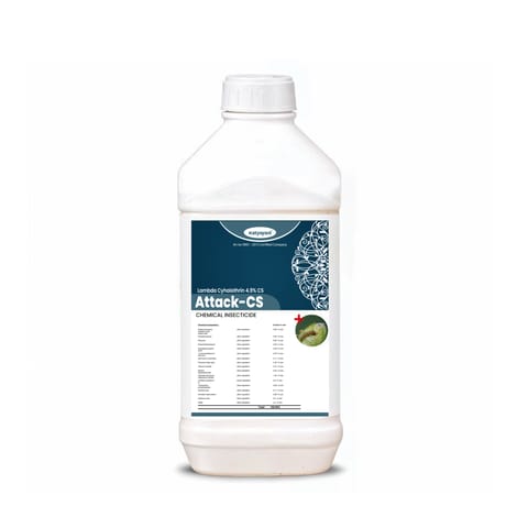 Katyayani Attack-CS Insecticide- Lambda Cyhalothrin 4.9 % CS