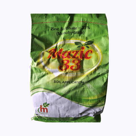 Mazic 33 Zinc Sulphate (Monohydrate) Fertilizer