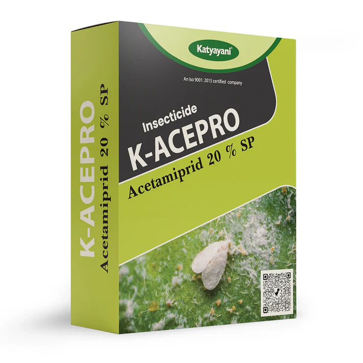ఎసిటామిప్రిడ్ 20% SP కలిగిన కాత్యాయనీ K–Acepro పురుగుమందు