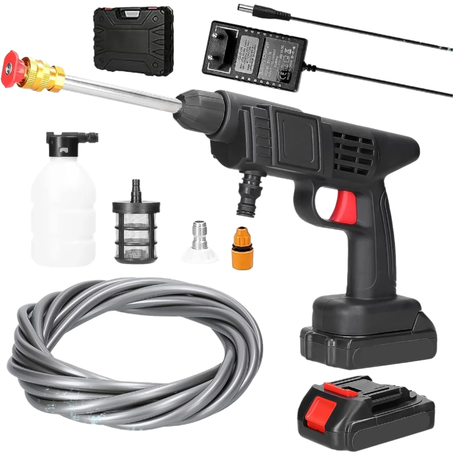 48V Wireless High Pressure Car Washer Gun – main view