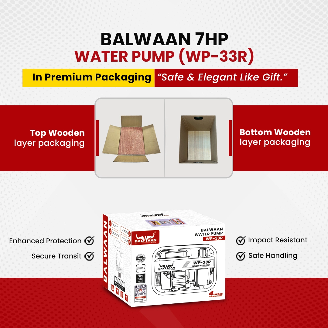 Balwaan WP 33R  Water Pump 3X3 Inch – thumb
