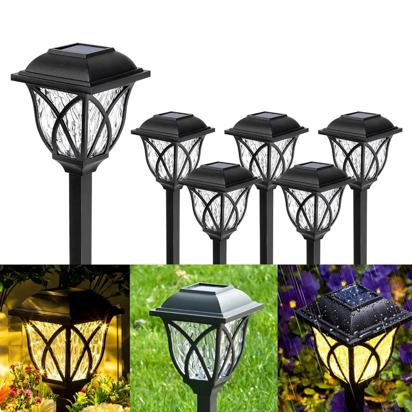 Solar Pathway Lights Outdoor Garden Lights (2 Pcs Set) – thumb