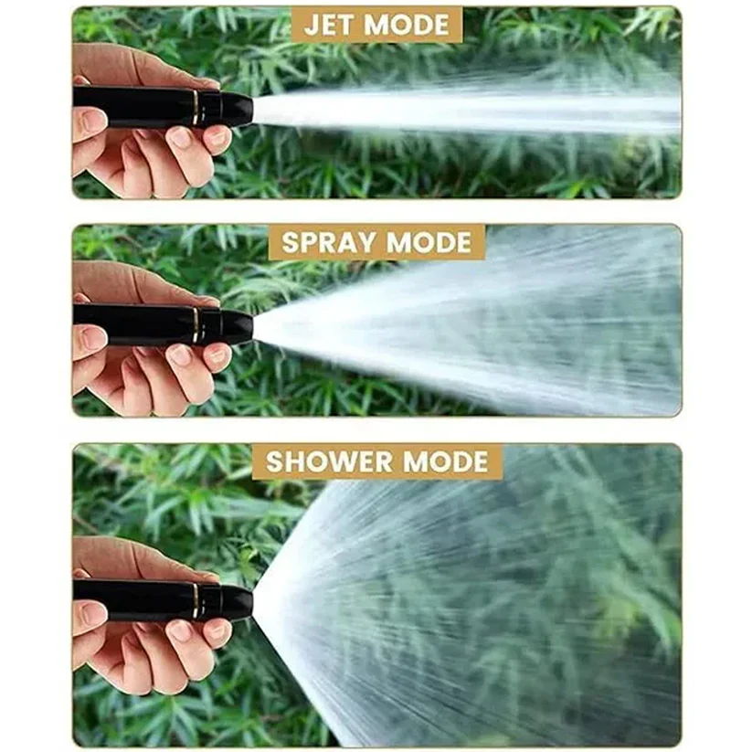 High-Pressure Plastic Car Washer Spray Gun with 3 Attachments – thumb