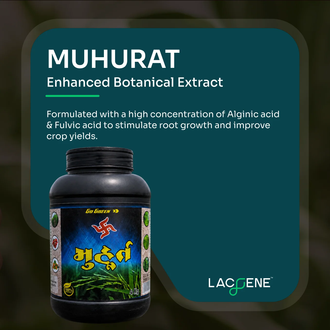 Lacgene Go Green Muhurat Organic Root and Yield Enhancer – thumb