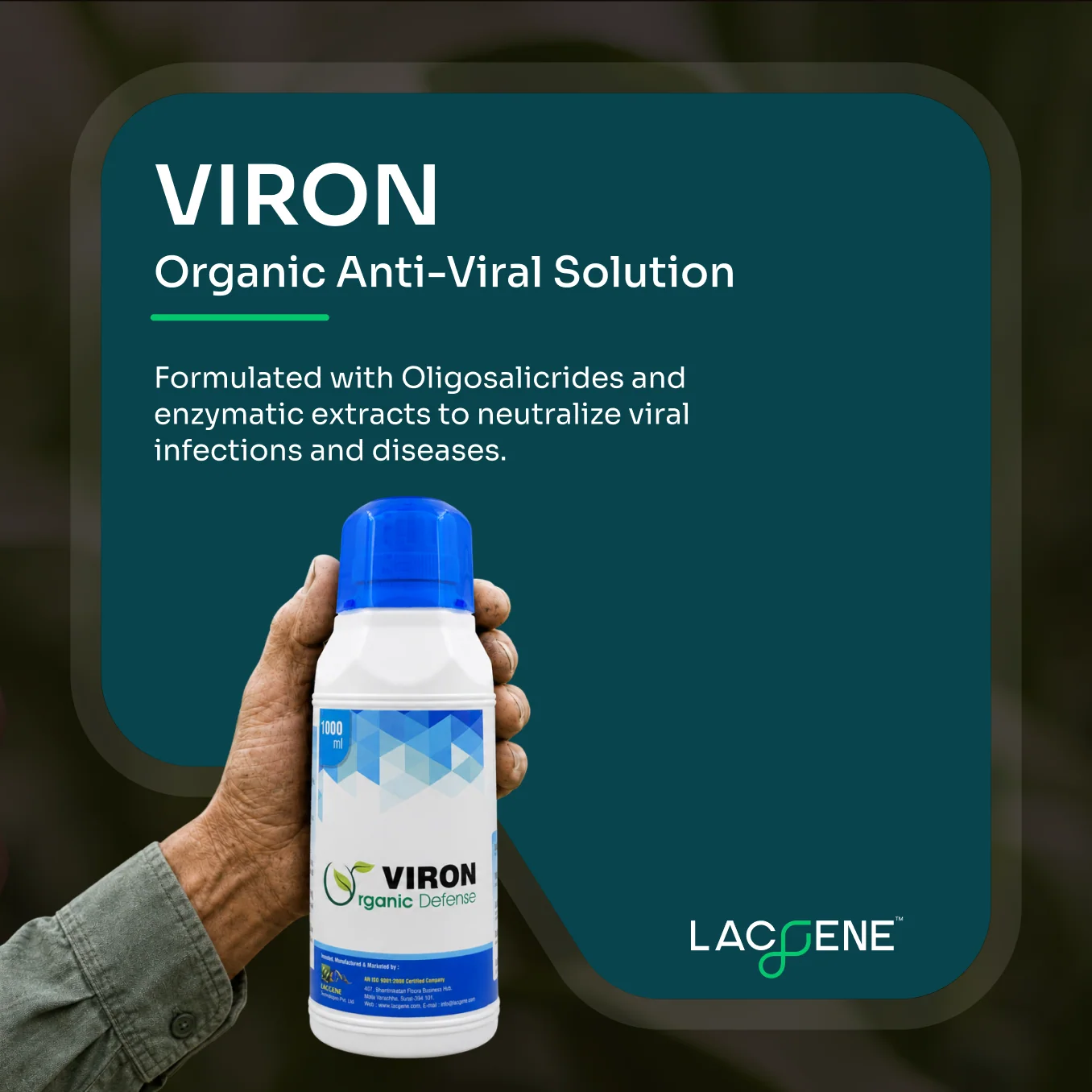 Lacgene Viron Organic Anti-Viral Crop Protection Solution – thumb