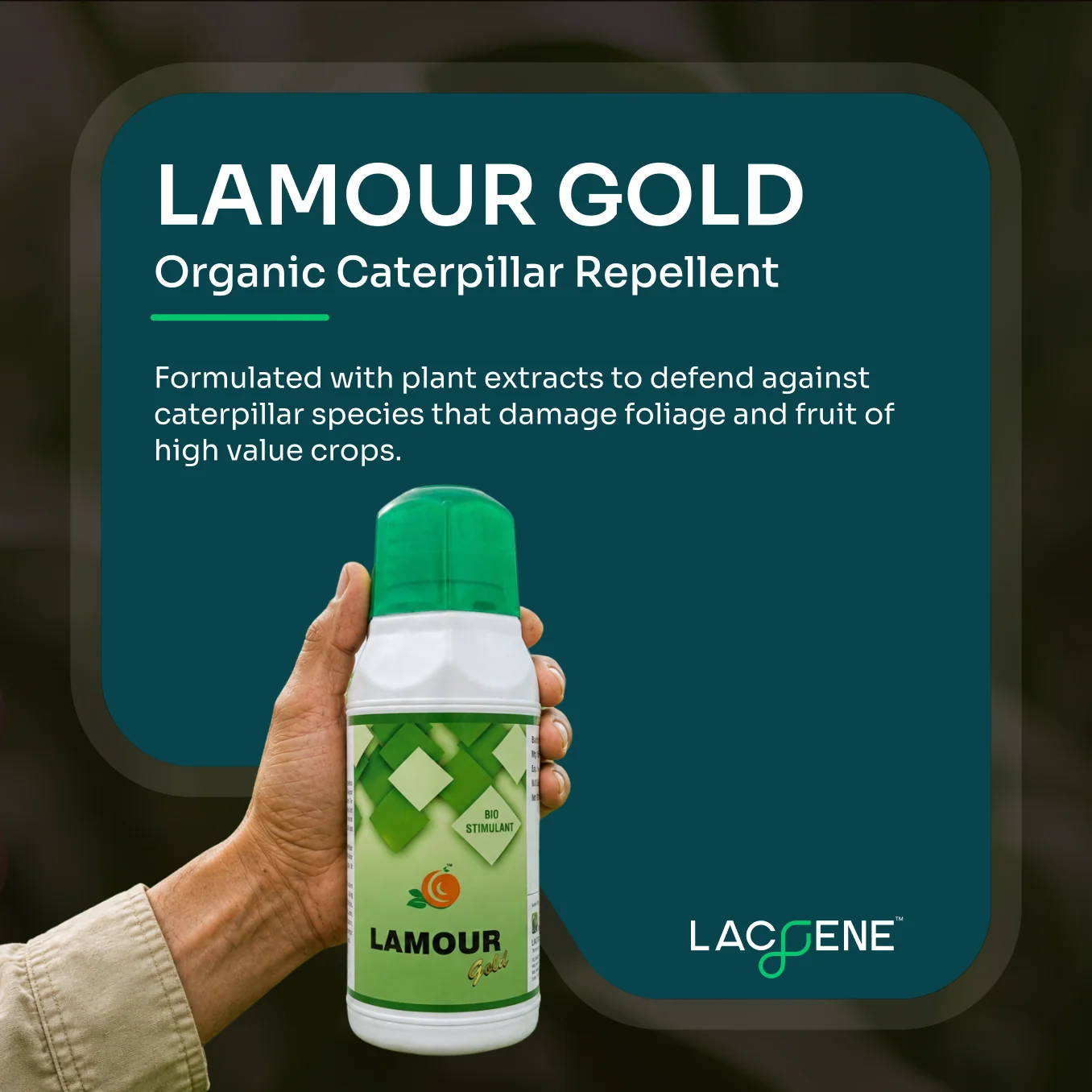 Lacgene Lamour Gold Organic Caterpillar Repellent – thumb