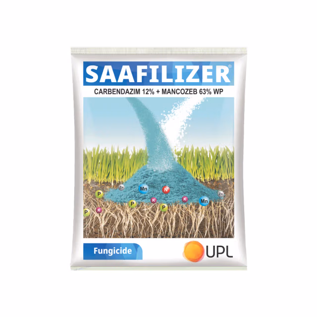 UPL Saafilizer Carbendazim 12% + Mancozeb 63% WP Broad Spectrum Fungicide