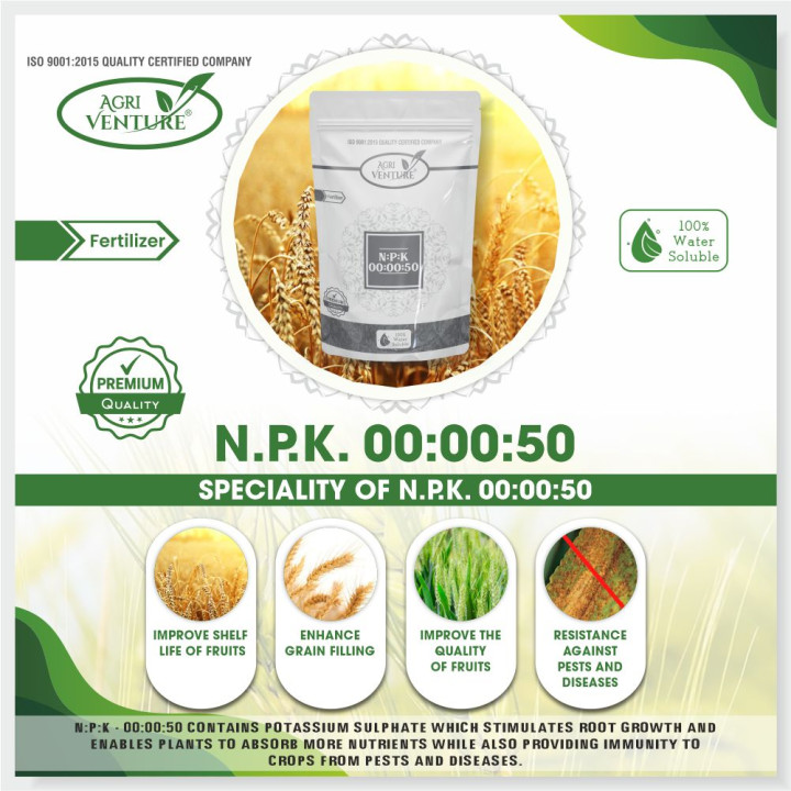 AgriVenture NPK 00:00:50 Potassium Sulphate Water Soluble Fertilizer – thumb