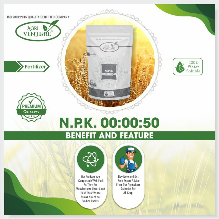 AgriVenture NPK 00:00:50 Potassium Sulphate Water Soluble Fertilizer – thumb