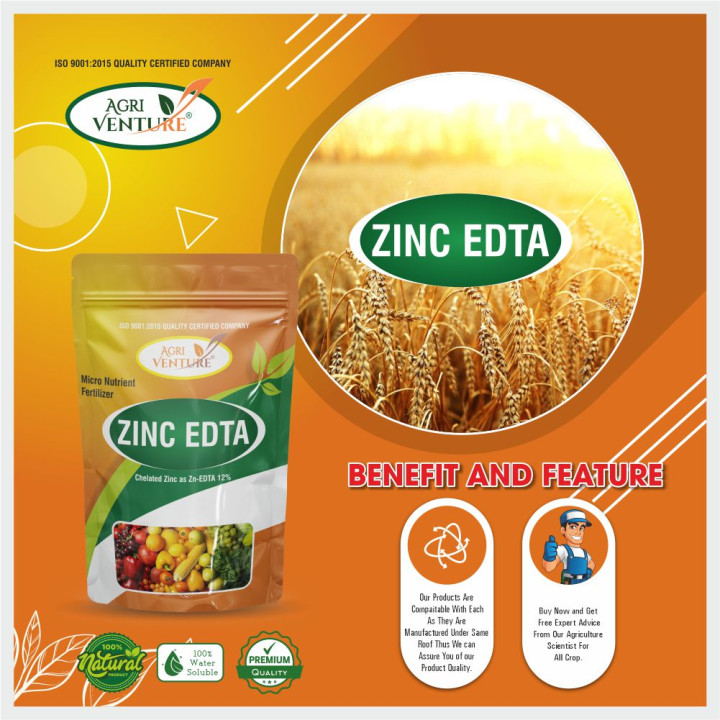 AgriVenture Zinc EDTA 12% Chelated Micronutrient Fertilizer – thumb